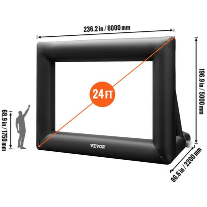 🔥Only $39.99 Last Day Promotion!-Inflatable Movie Screen