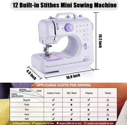 🔥Only $39.99 Last Day Promotion!-Sewing Machine Portable mini Electric