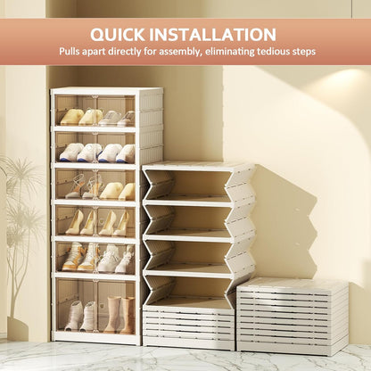🔥Only $39.99 Last Day Promotion!-Foldable Shoe Rack for Entry-level Bedroom