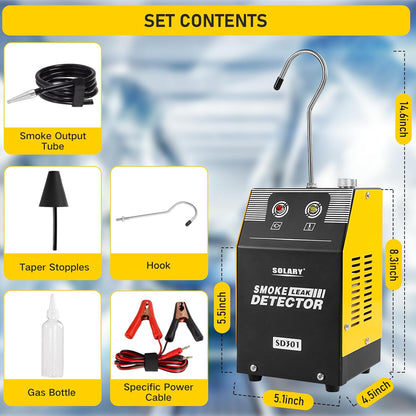 🔥Flash Sale-Solary Automotive Smoke Machine Leak Detector
