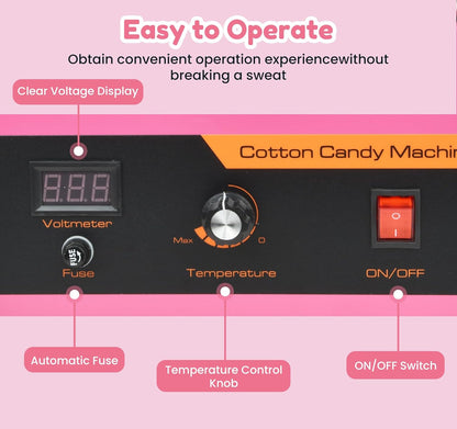🔥Only $39.99 Last Day Promotion!-Cotton Candy Machine