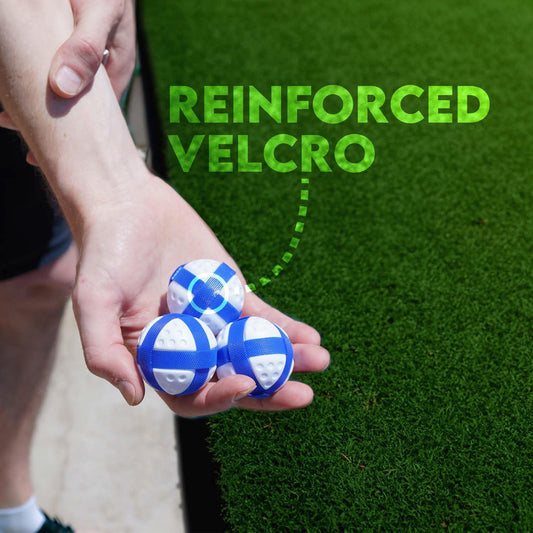 🔥Only $39.99 Last Day Promotion!-Backyard Golf Game with 16 Chipping Velcro Balls & Mat
