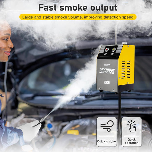 🔥Flash Sale-Solary Automotive Smoke Machine Leak Detector