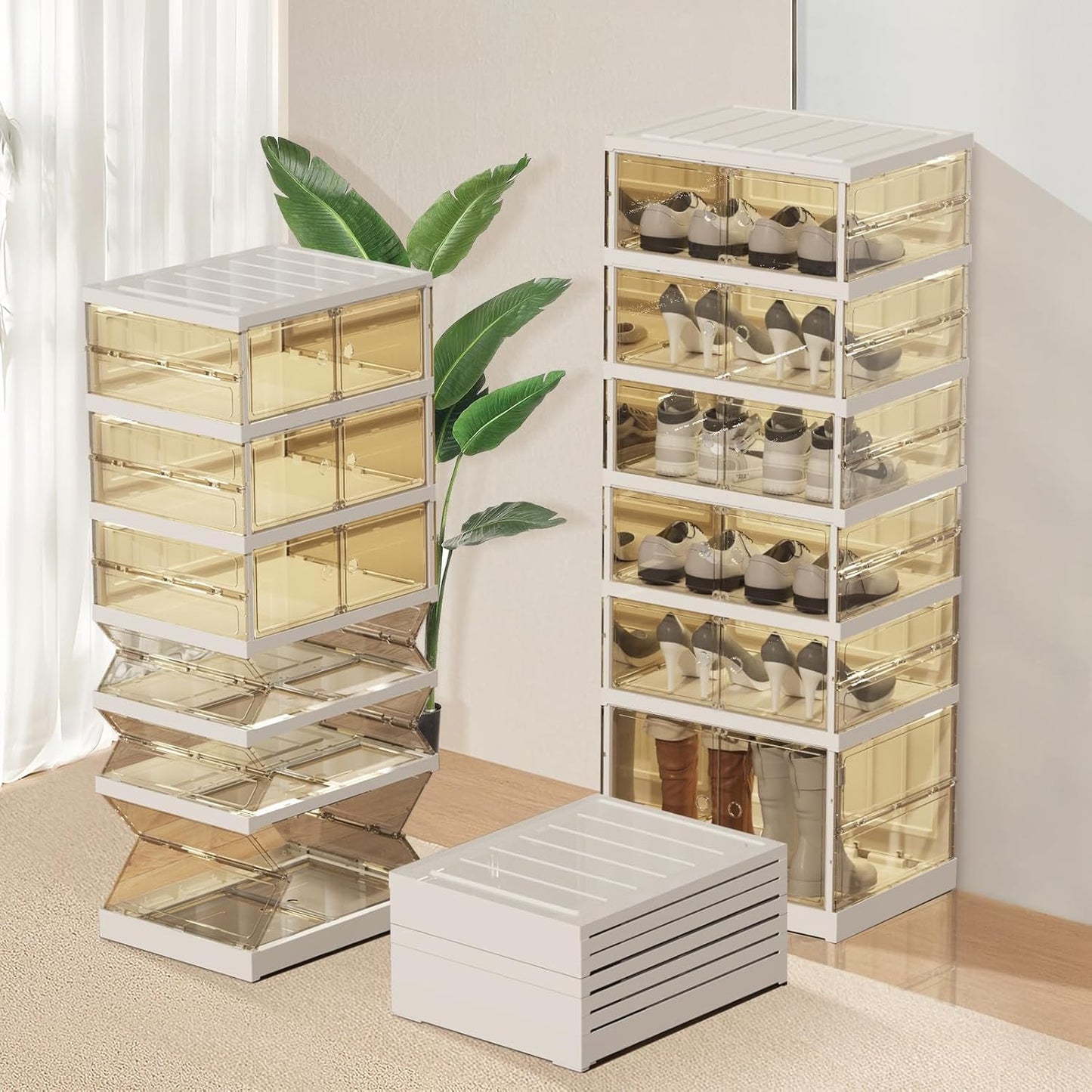 🔥Only $39.99 Last Day Promotion!-Foldable Shoe Rack for Entry-level Bedroom
