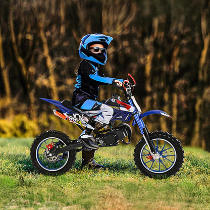 🔥Only $42.99 Last Day Promotion!-Explorinox 49cc 2-Stroke Kids Dirt Bike, Gas Power Motocross