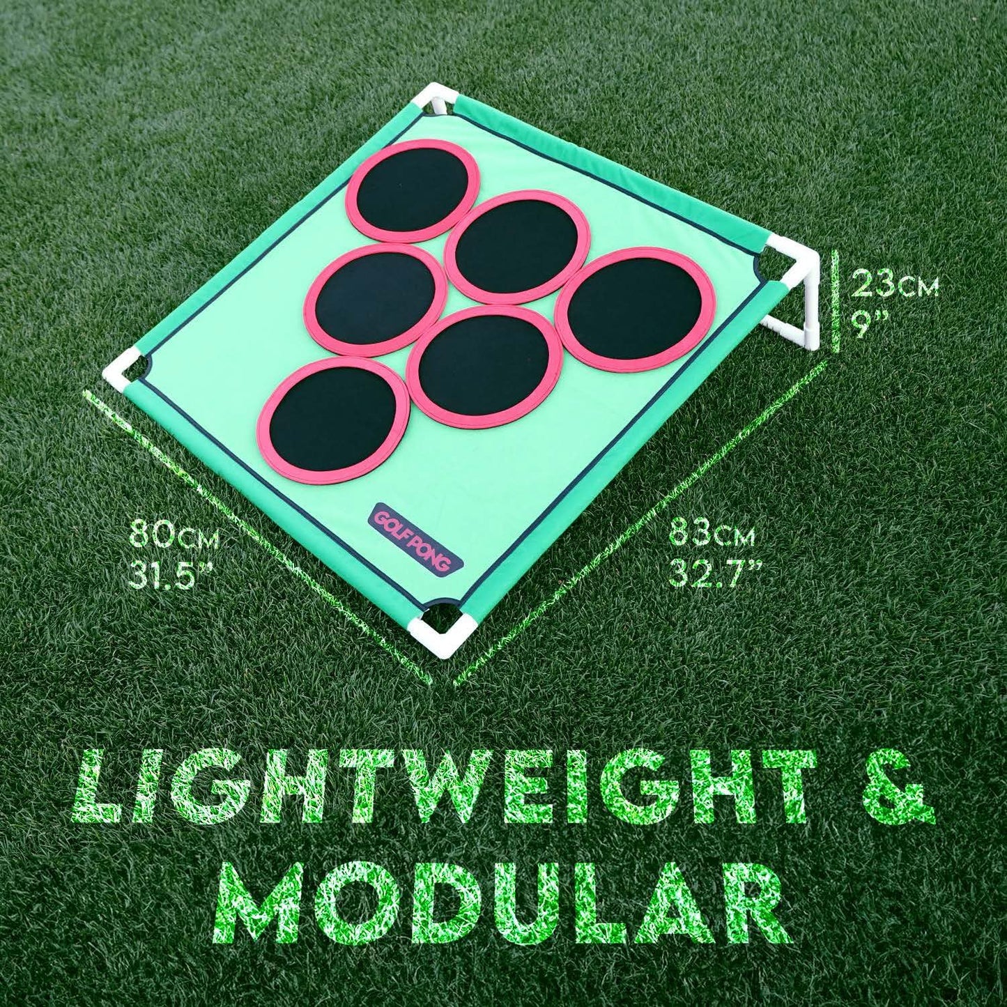 🔥Only $39.99 Last Day Promotion!-Backyard Golf Game with 16 Chipping Velcro Balls & Mat